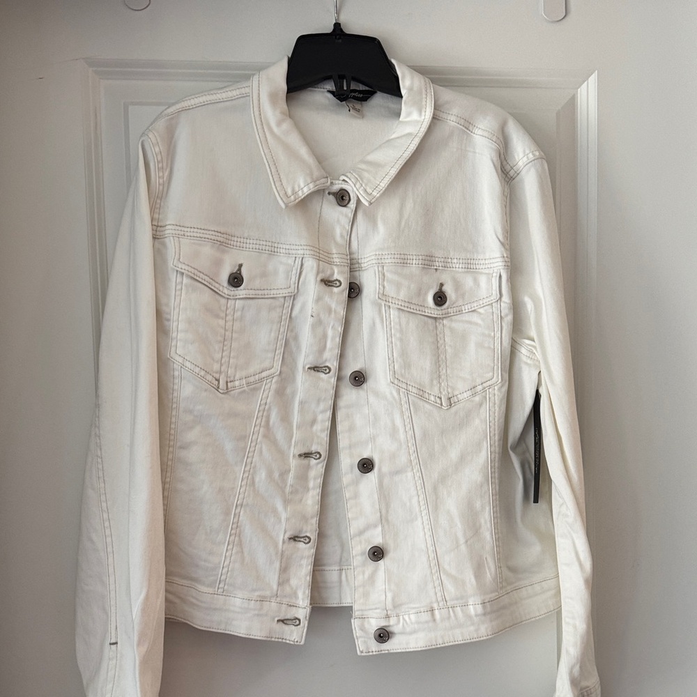 UNIONBAY Off-White Denim Jacket